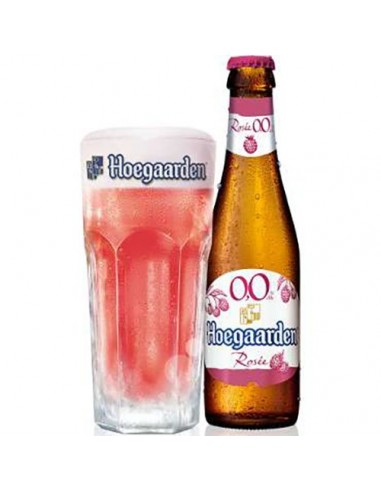 Hoegaarden blanche rosée 0° (24x25 cl)
